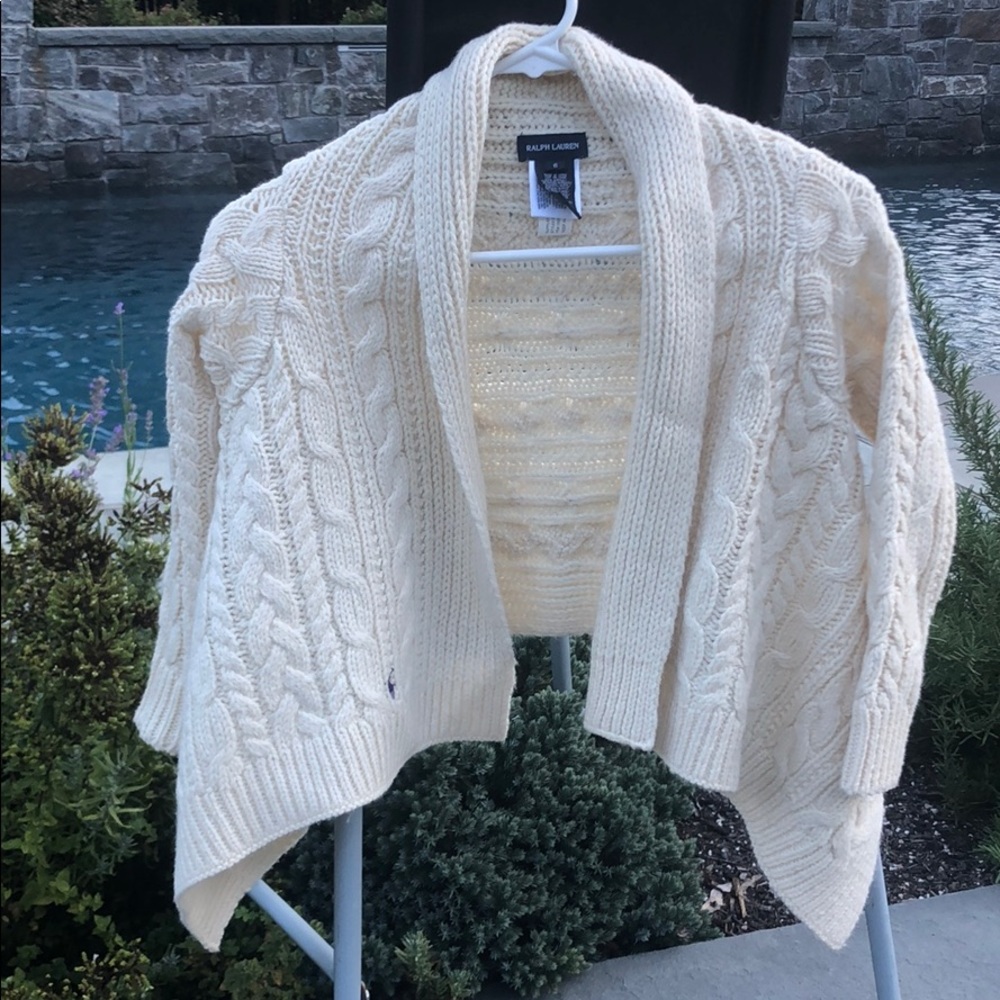 Ralph Lauren Girls Sweater (size 6)🍁